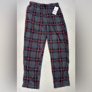 Perry Ellis Soft Touch Plaid Sleepwear Pants Men Large Multicolor NWT